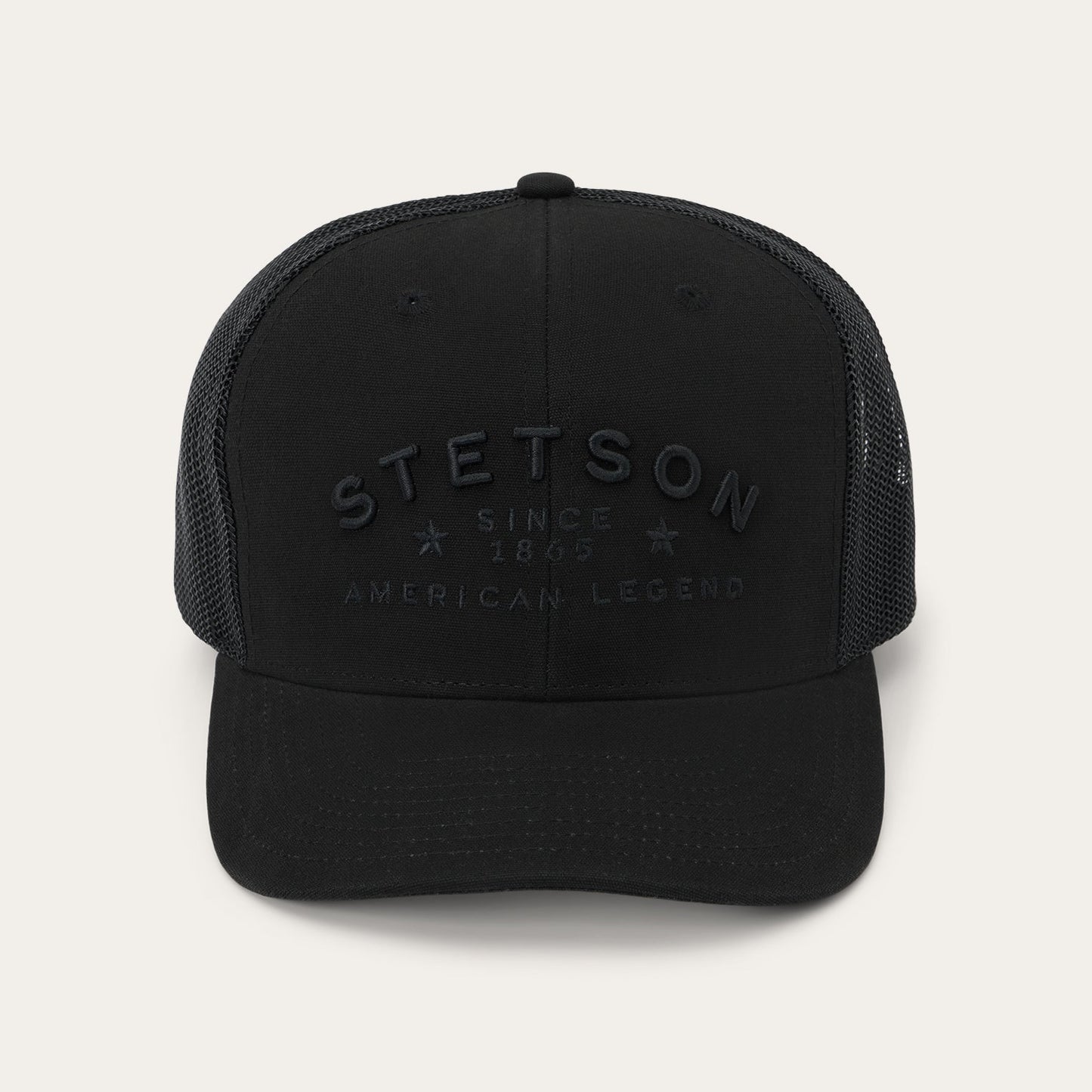 American Legend Trucker Cap Black/Black