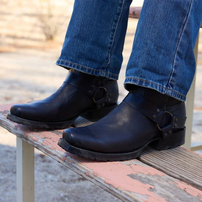 Heritage Harness Boots Black