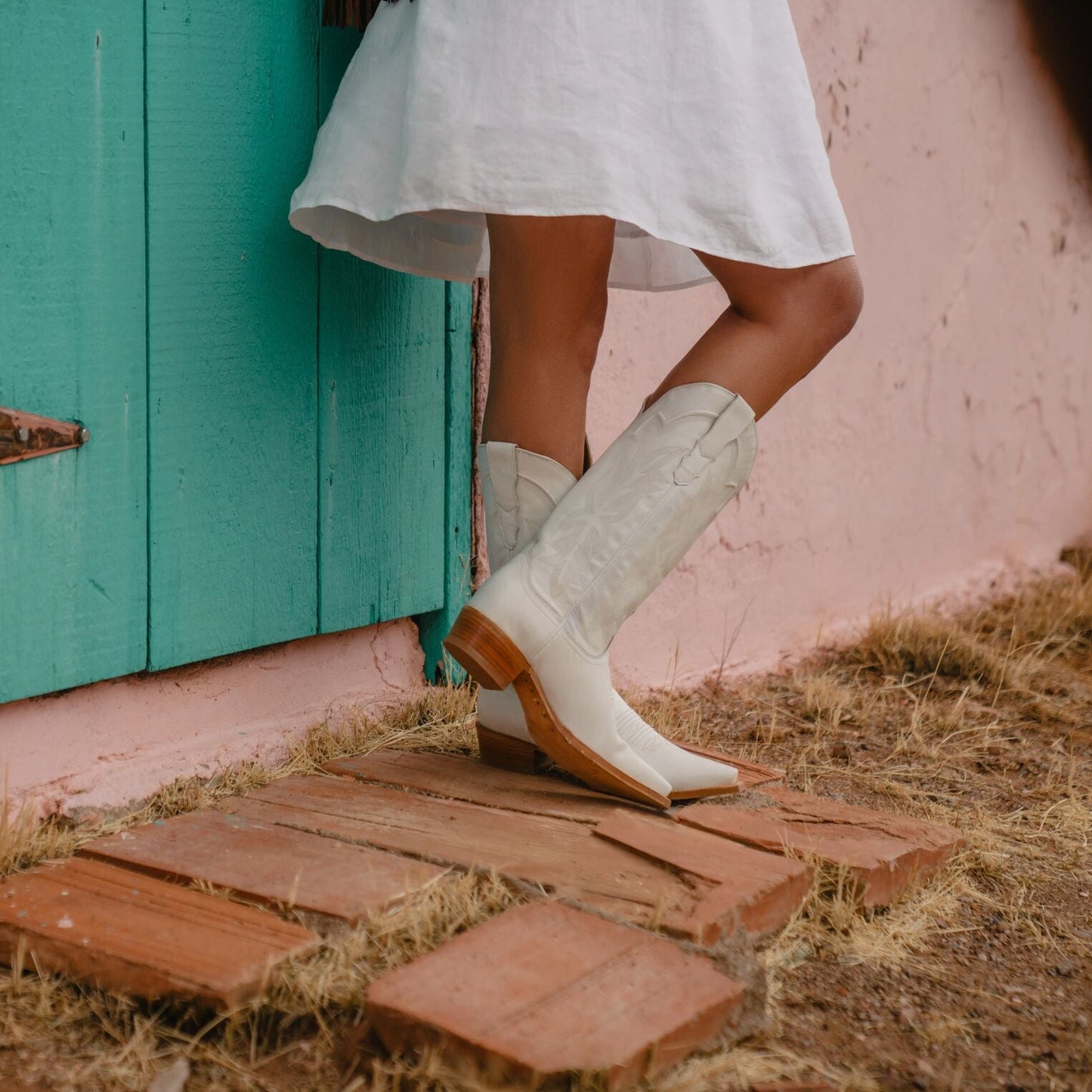 Casey Boots White