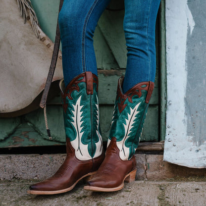 Jess Boots Turquoise