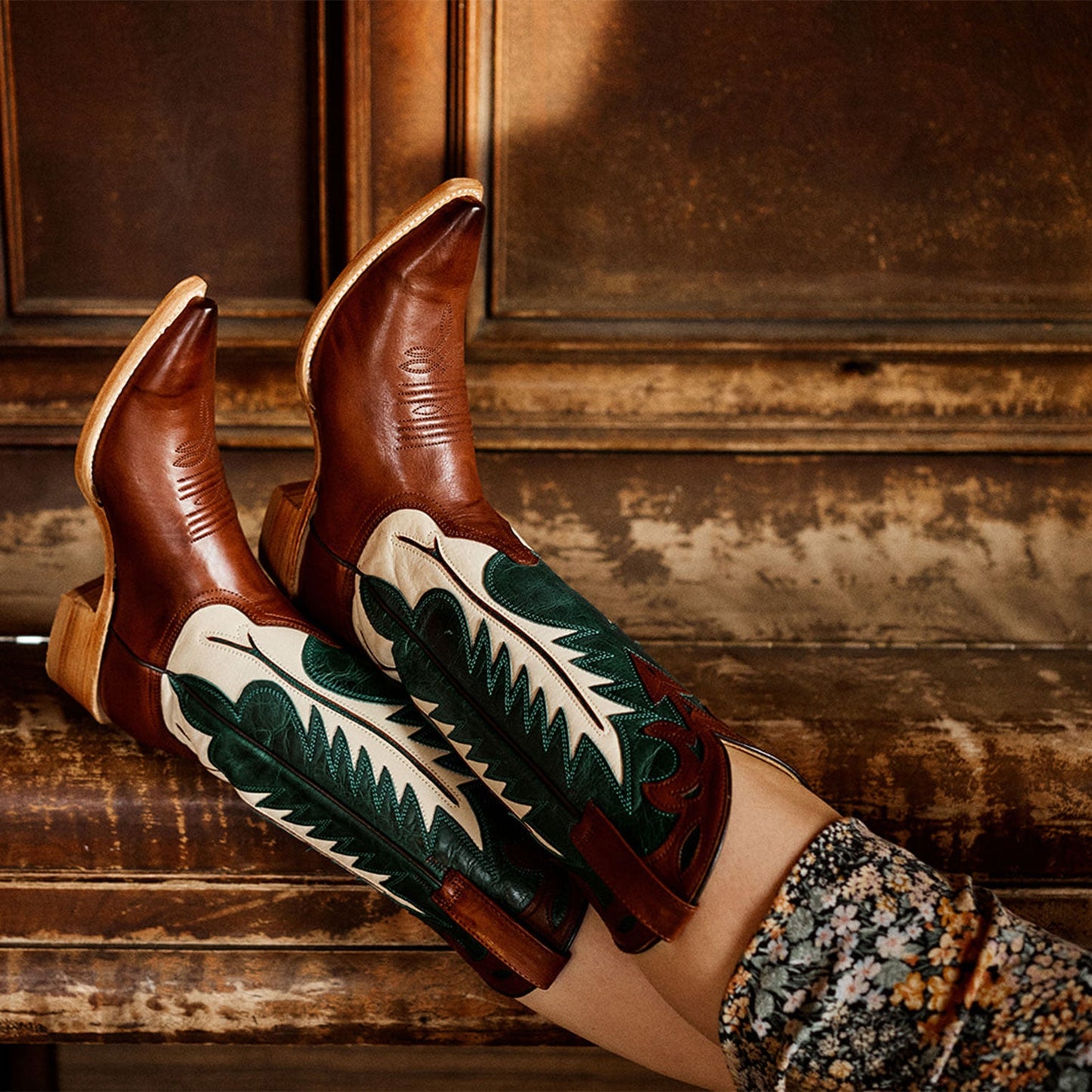 Jess Boots Turquoise