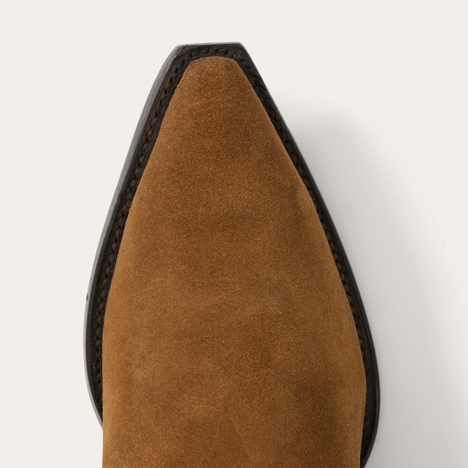 Glam Over-The-Knee Fringe Boot Tan Suede
