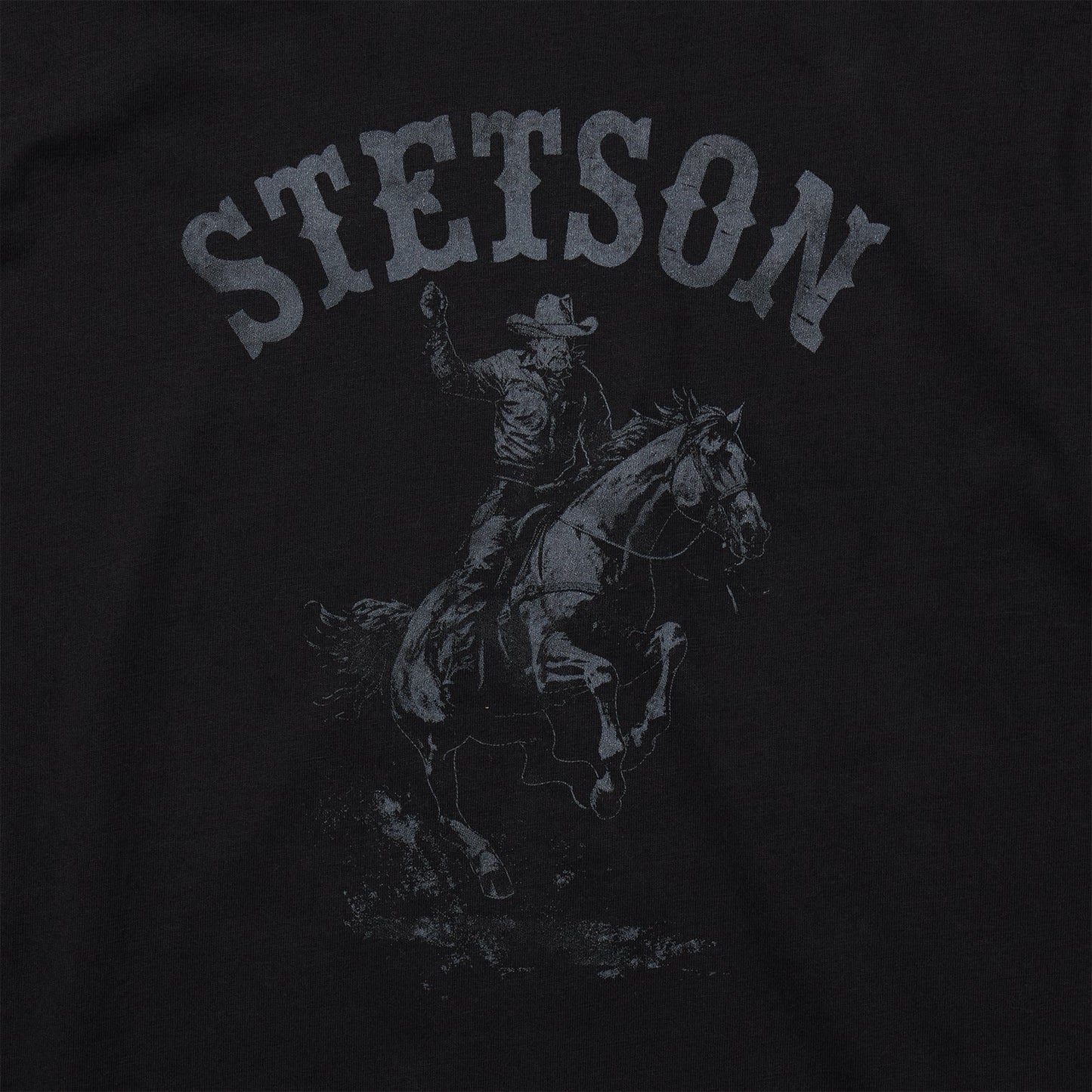 Bronco Rider Graphic Tee Black