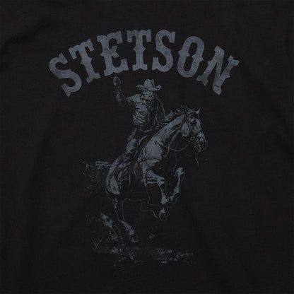 Bronco Rider Graphic Tee Black