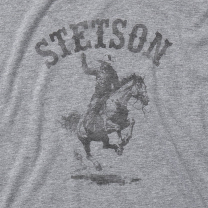 Bronco Rider Graphic Tee Grey