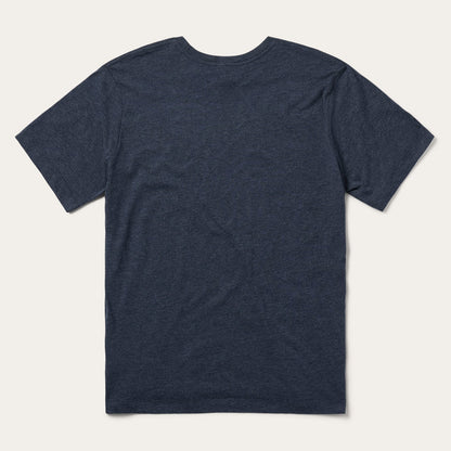 Bronco Rider Graphic Tee Blue