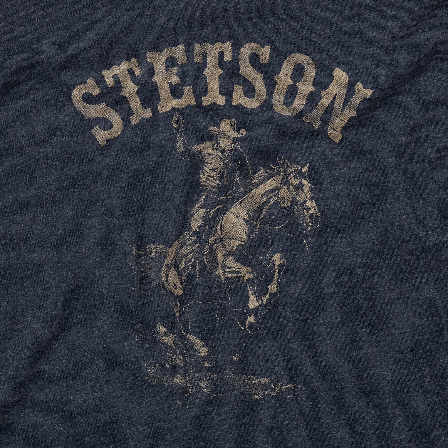 Bronco Rider Graphic Tee Blue
