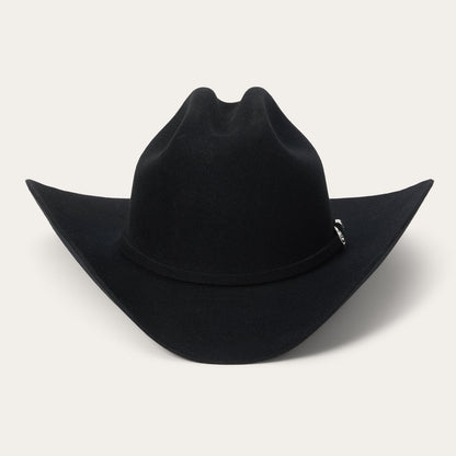 Deadwood 4X Cowboy Hat - 4 1/4" Crown Black