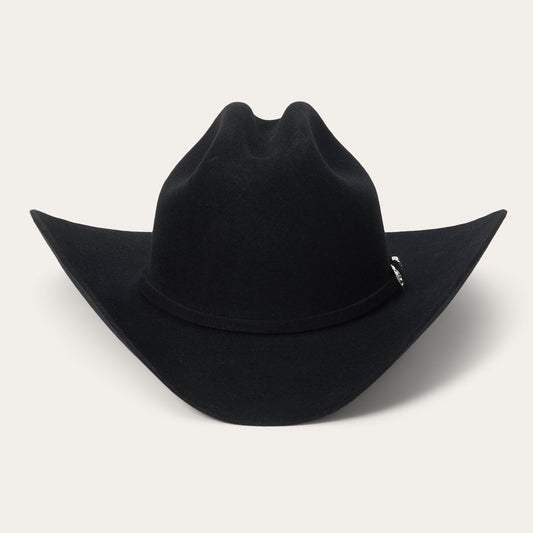 Deadwood 4X Cowboy Hat - 4 1/4" Crown Black