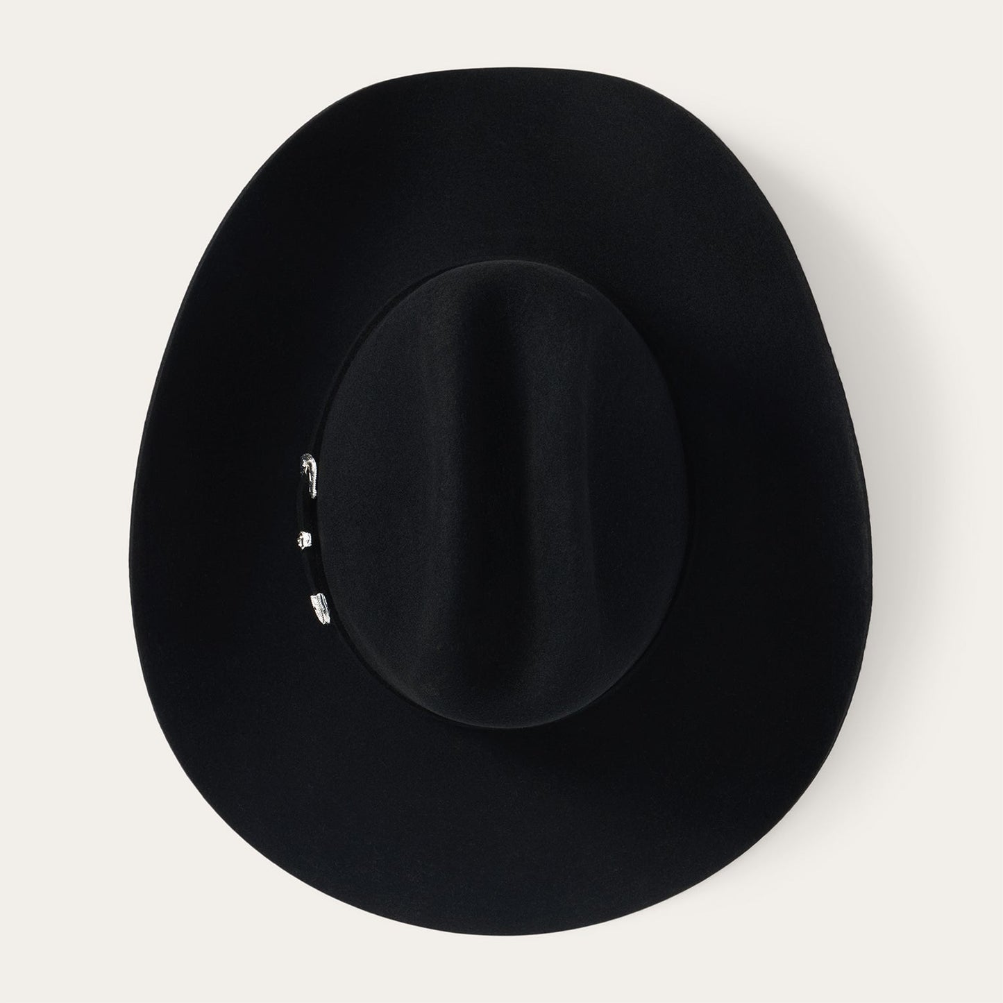 Deadwood 4X Cowboy Hat - 4 1/4" Crown Black