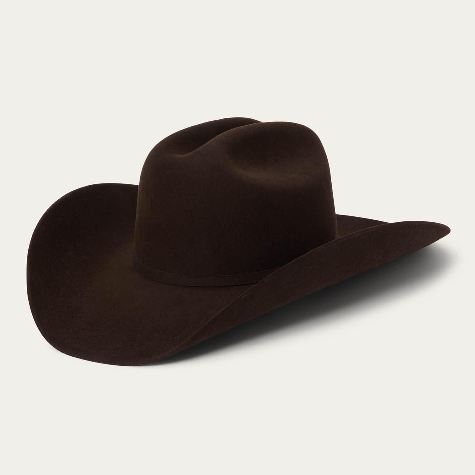 Shasta 10X Cowboy Hat - 4 1/4" Brim Chocolate