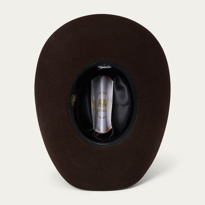 Shasta 10X Cowboy Hat - 4 1/4" Brim Chocolate