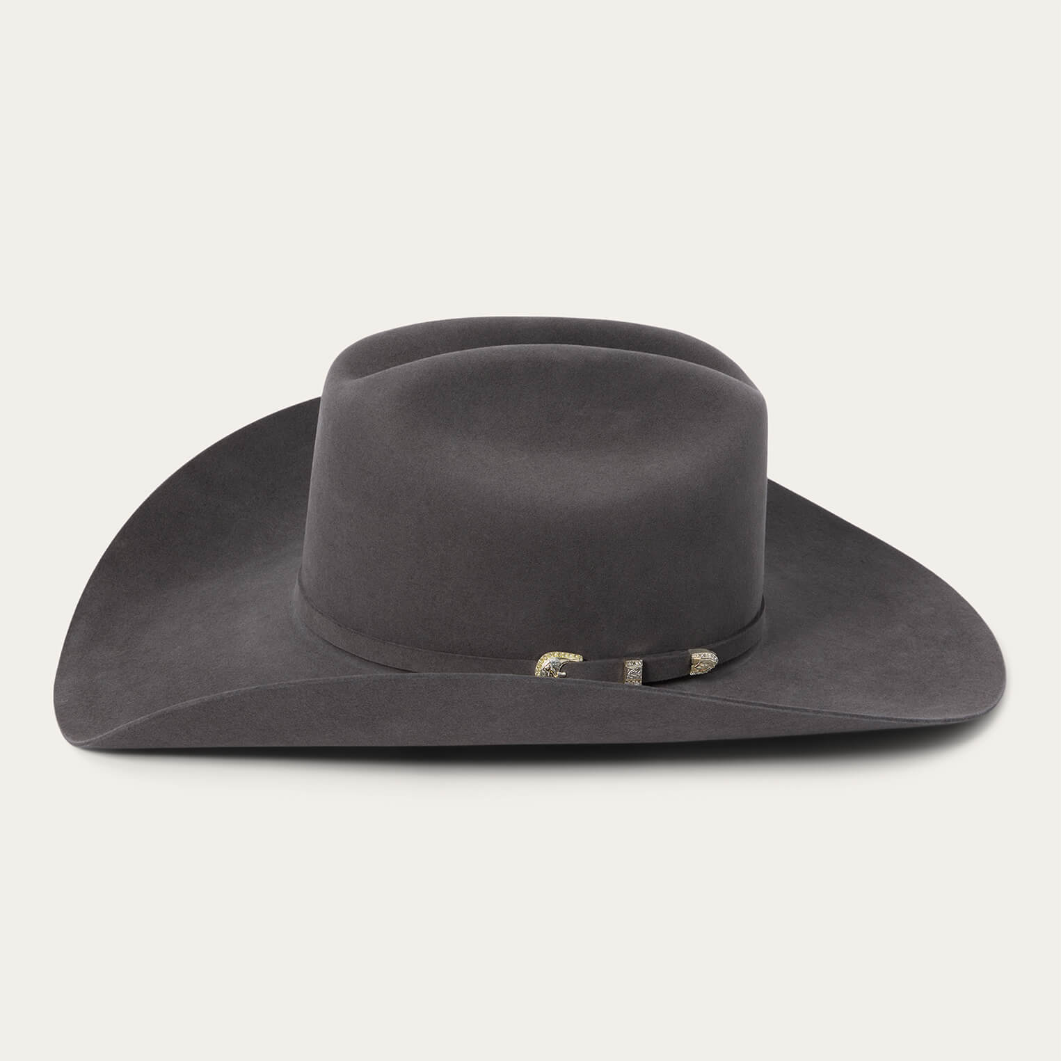 Shasta 10X Cowboy Hat - 4 1/4" Brim Charcoal