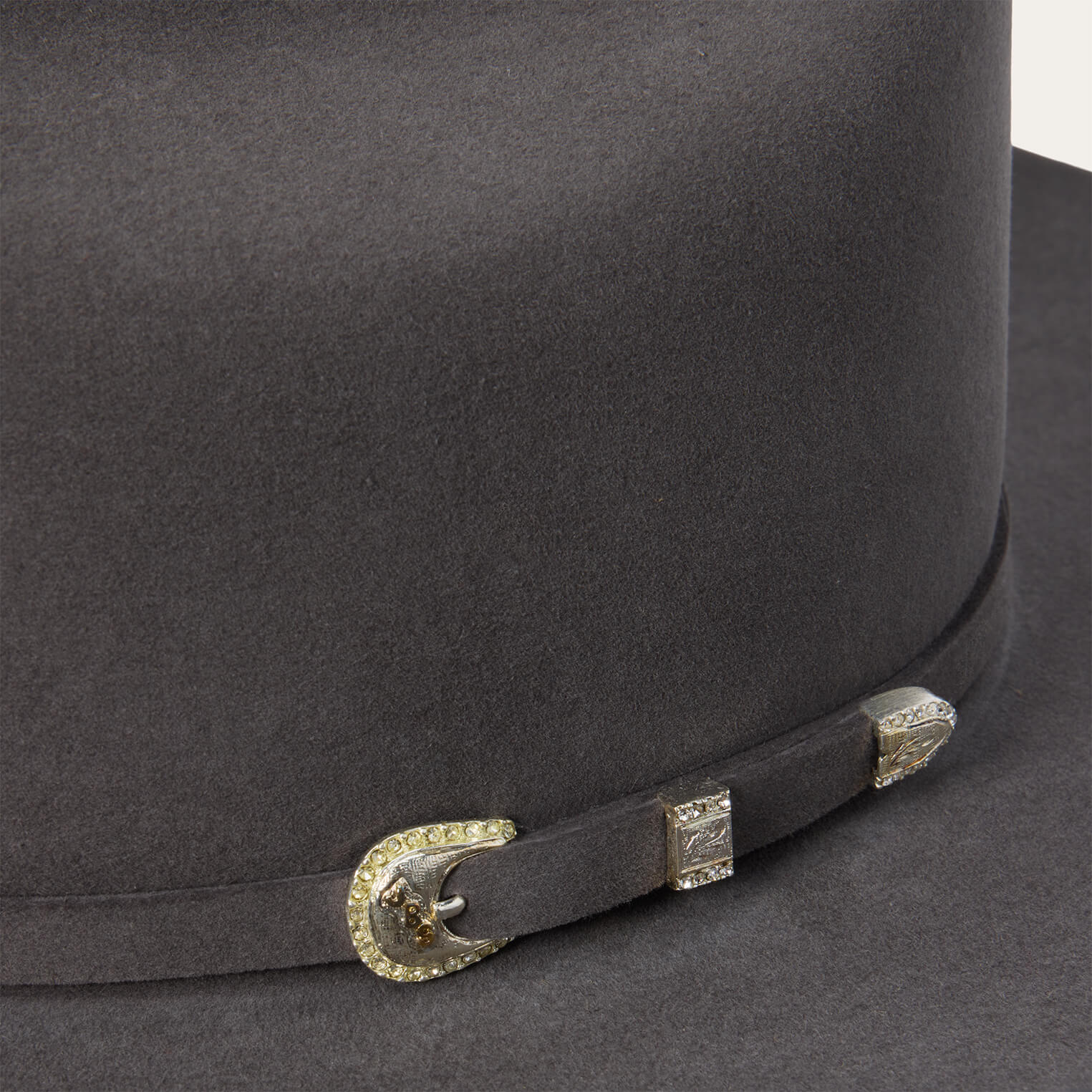 Shasta 10X Cowboy Hat - 4 1/4" Brim Charcoal
