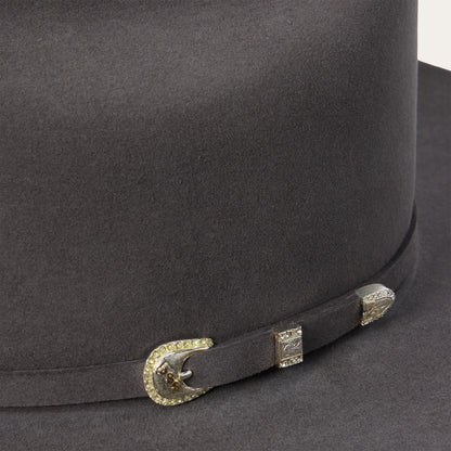 Shasta 10X Cowboy Hat - 4 1/4" Brim Charcoal