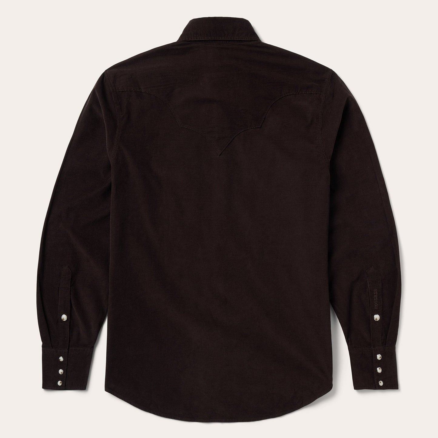 Corduroy Western Shirt Brown