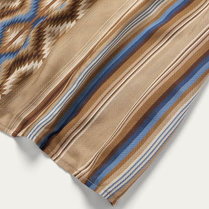 Sand Serape Print Dress Tan