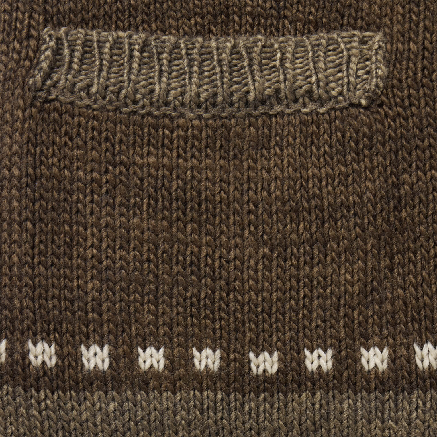 Steer & Star Belted Cardigan Brown