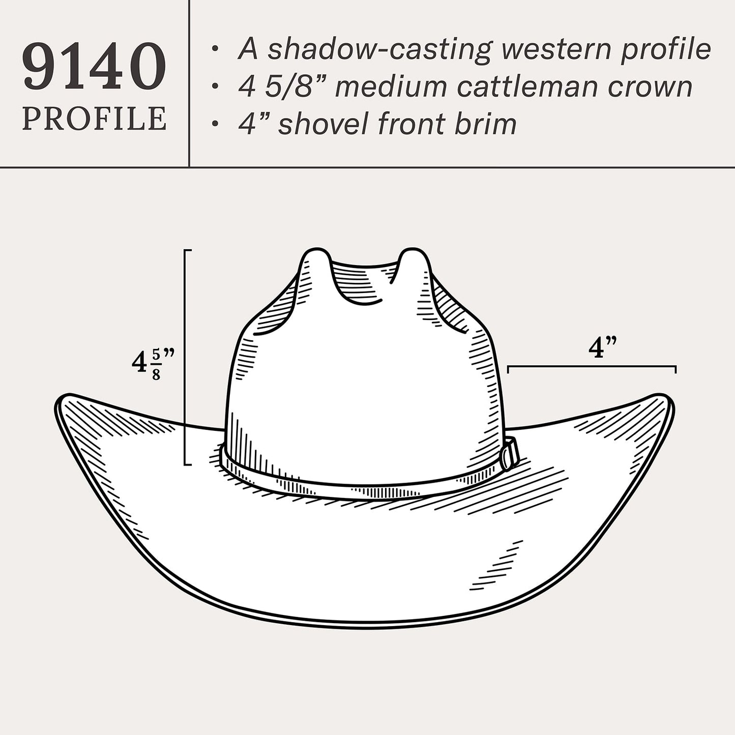 Pismo Cowboy Hat Powder Pink