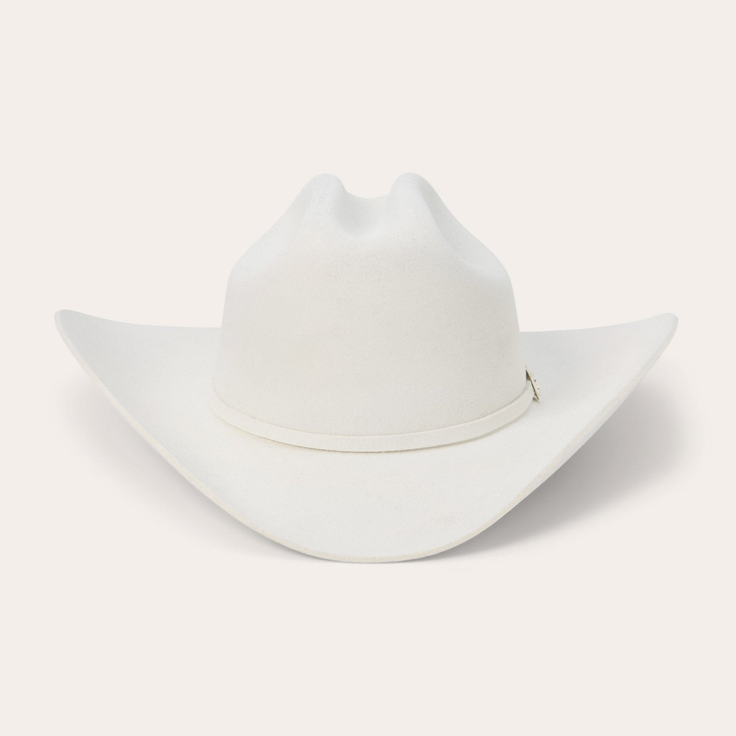 Deadwood 4X Cowboy Hat - 4 1/4" Crown White