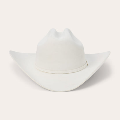 Deadwood 4X Cowboy Hat - 4 1/4" Crown White
