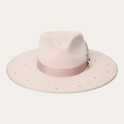 Night Sky Fedora Powder Pink