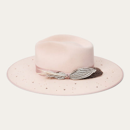 Night Sky Fedora Powder Pink