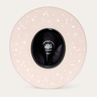 Night Sky Fedora Powder Pink
