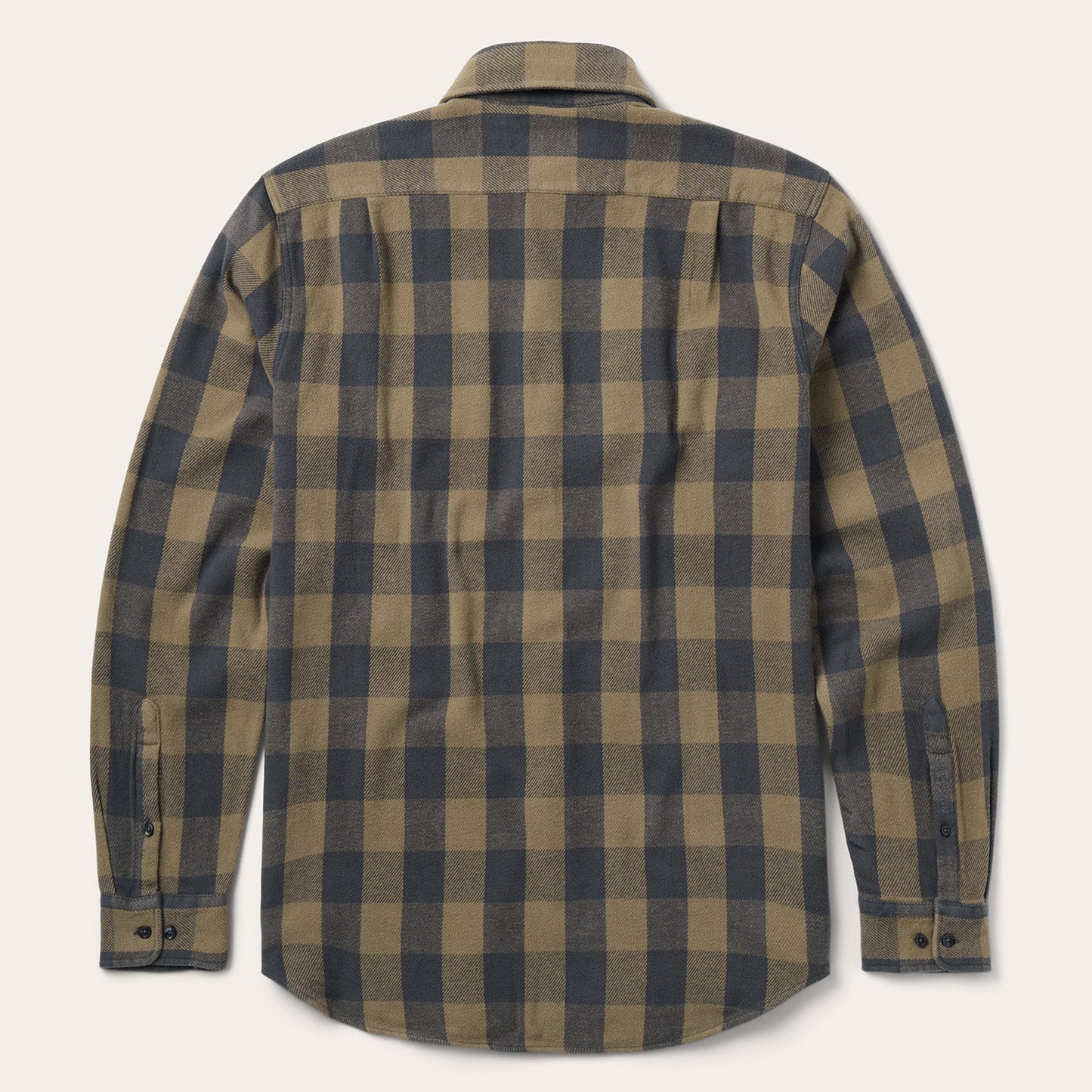 Buffalo Check Flannel Shirt Brown