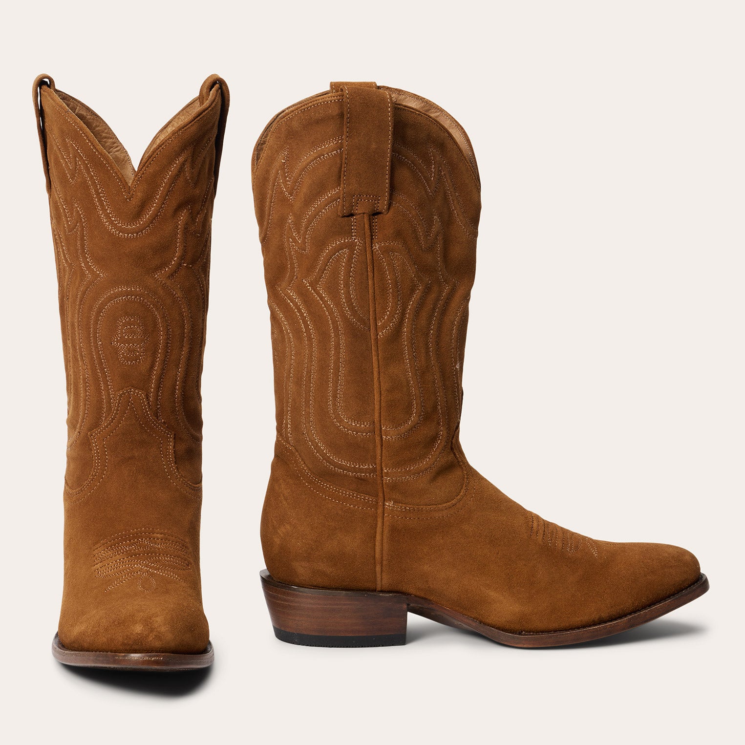 James Boots Tan Suede