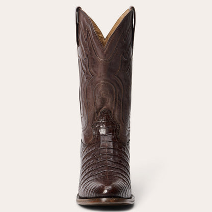 Holliday Caiman Boots Tobacco