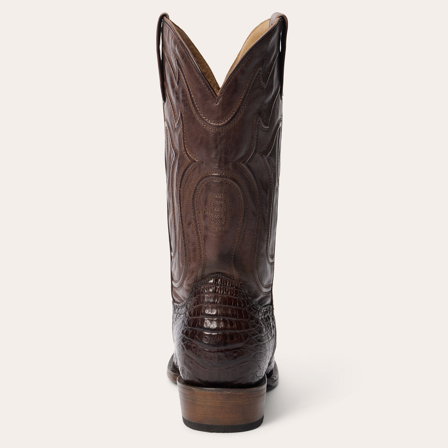 Holliday Caiman Boots Tobacco
