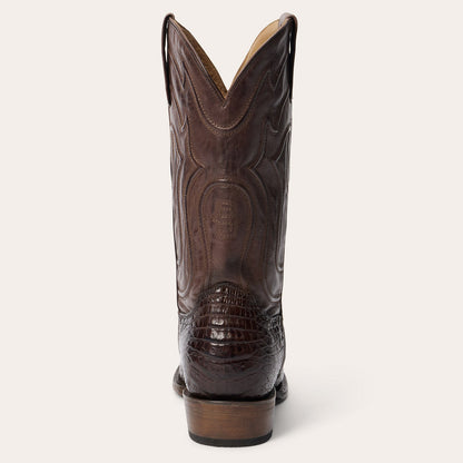 Holliday Caiman Boots Tobacco