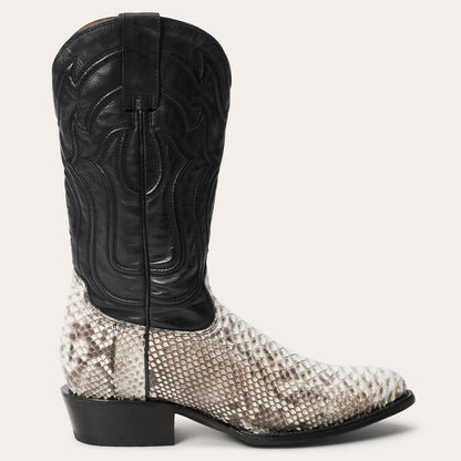 Wild Bill Python Boots Natural
