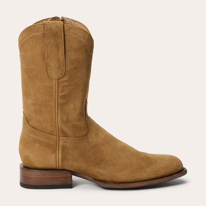 Cash Zip Roper Tan Suede