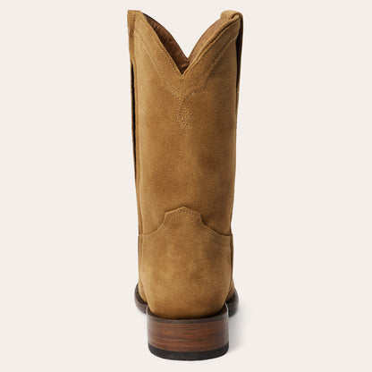Cash Zip Roper Tan Suede