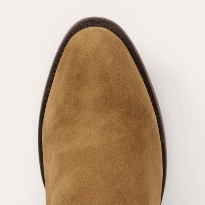 Cash Zip Roper Tan Suede
