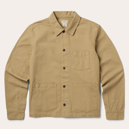 Three Pocket Shirt Jacket Tan