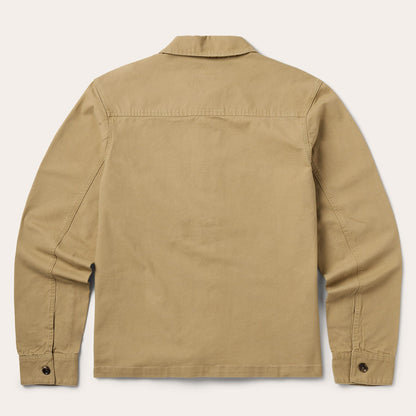 Three Pocket Shirt Jacket Tan