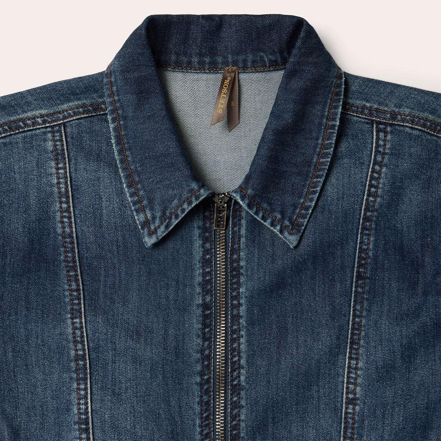 Dark Denim Jumpsuit Blue