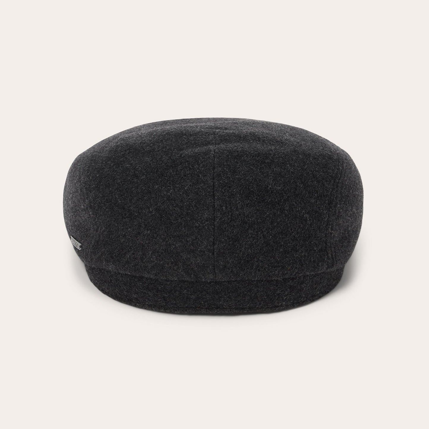 Wool Cashmere Driver Cap Anthra Melange