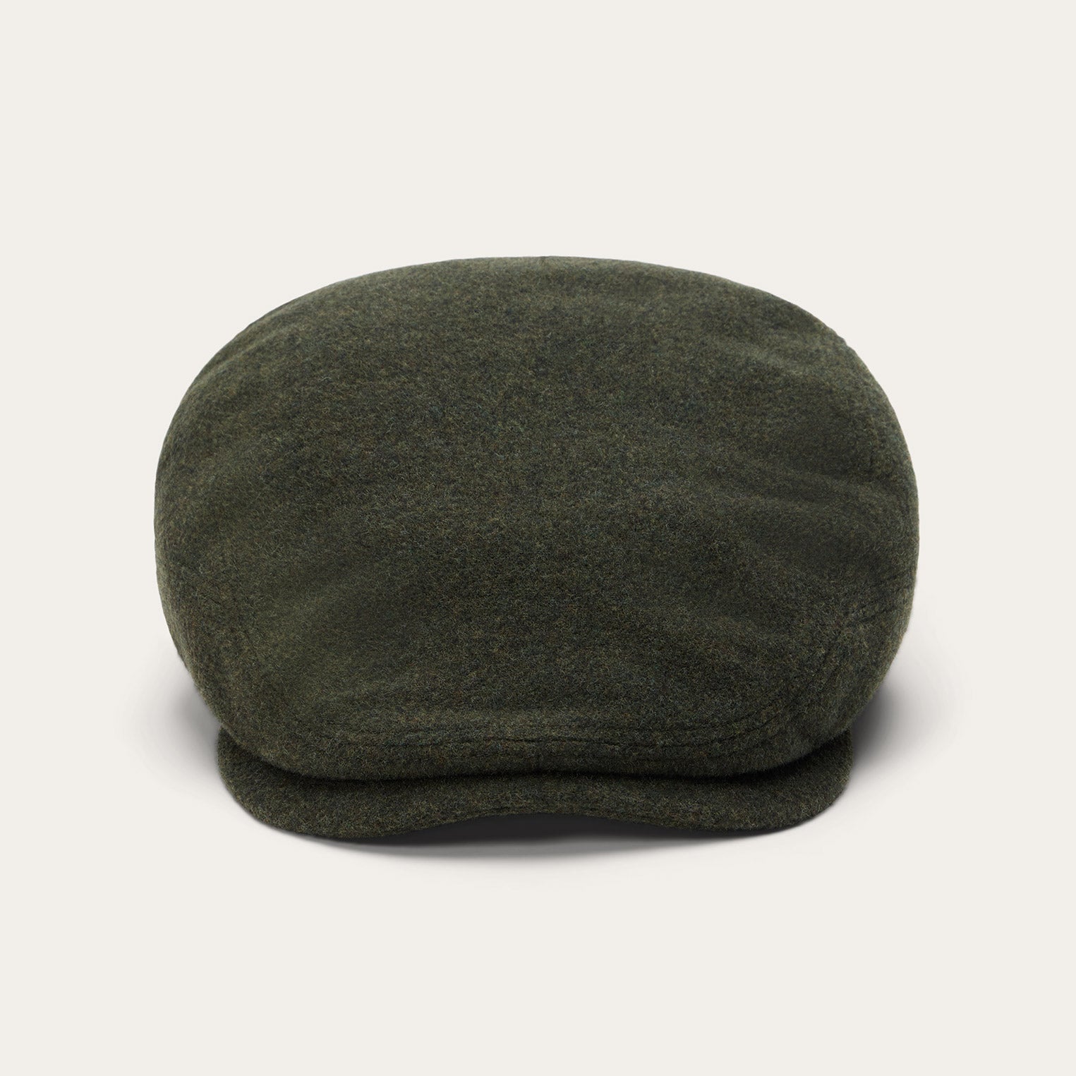 Wool Cashmere Driver Cap Moss