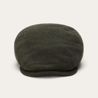 Wool Cashmere Driver Cap Moss