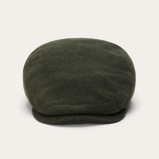 Wool Cashmere Driver Cap Moss