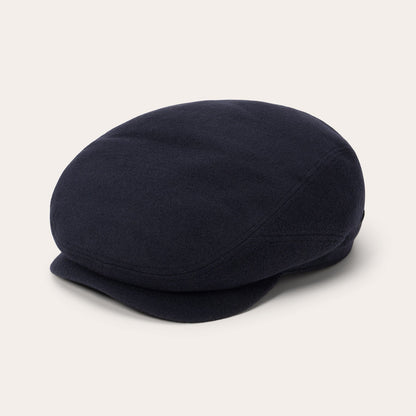 Wool Cashmere Driver Cap Navy
