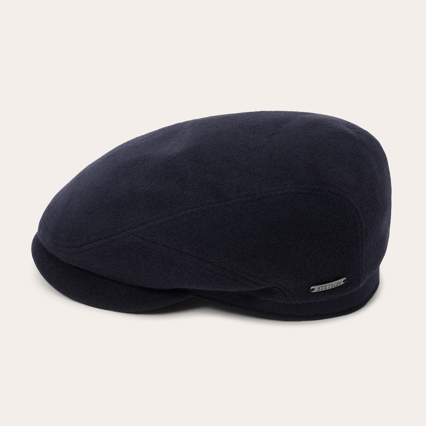 Wool Cashmere Driver Cap Navy