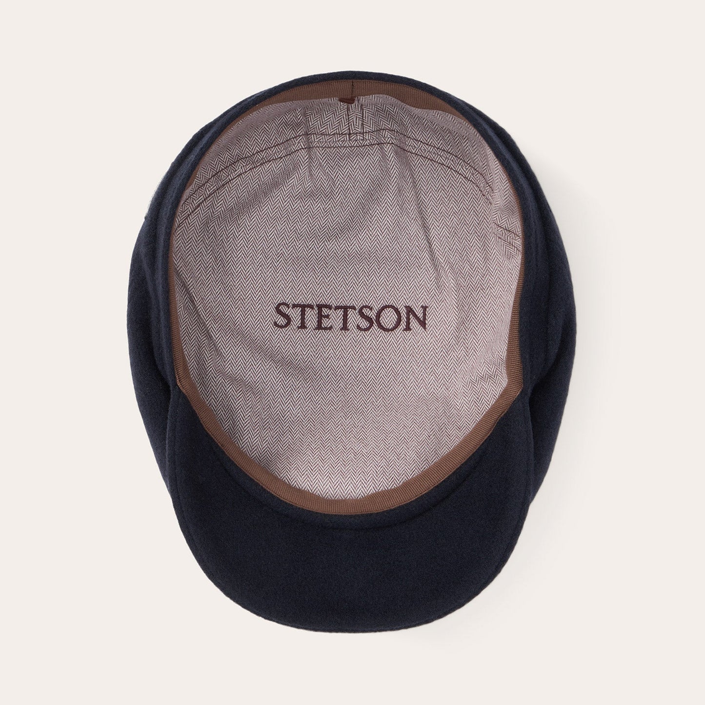 Wool Cashmere Driver Cap Navy