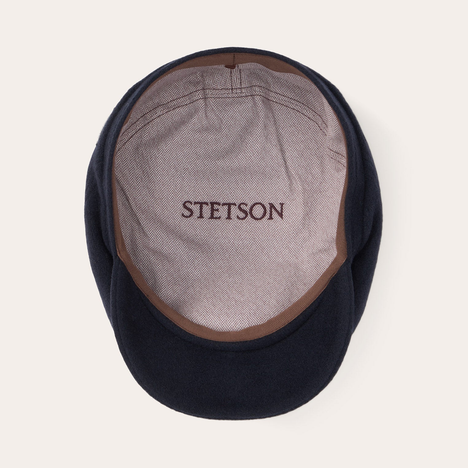 Wool Cashmere Driver Cap Navy