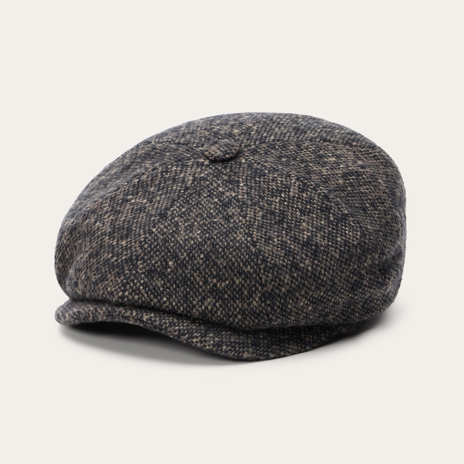 Wool Donegal Hatteras Black/Mud
