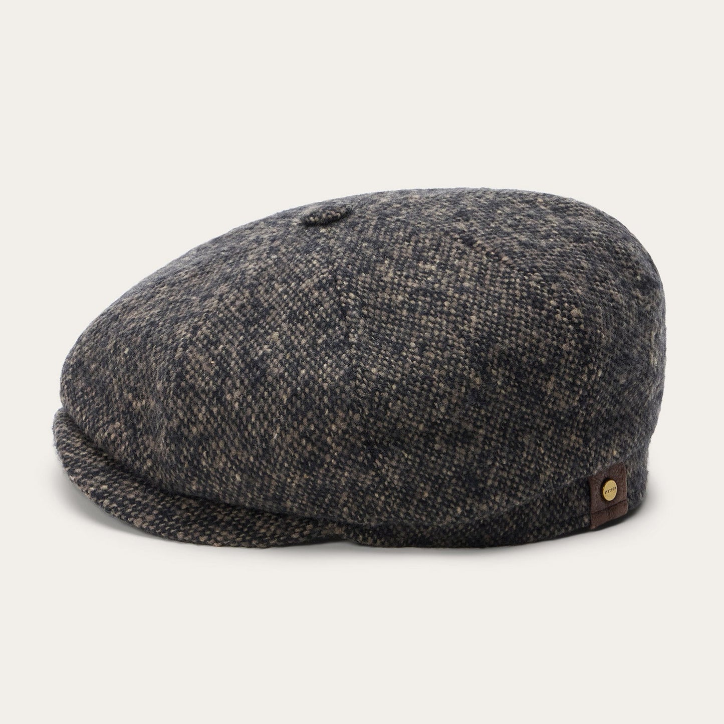Wool Donegal Hatteras Black/Mud